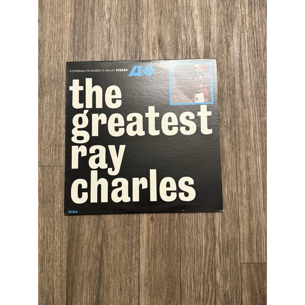 RAY CHARLES The Greatest 1954-1960 LP SD-8054 RE Cut‎ Hits